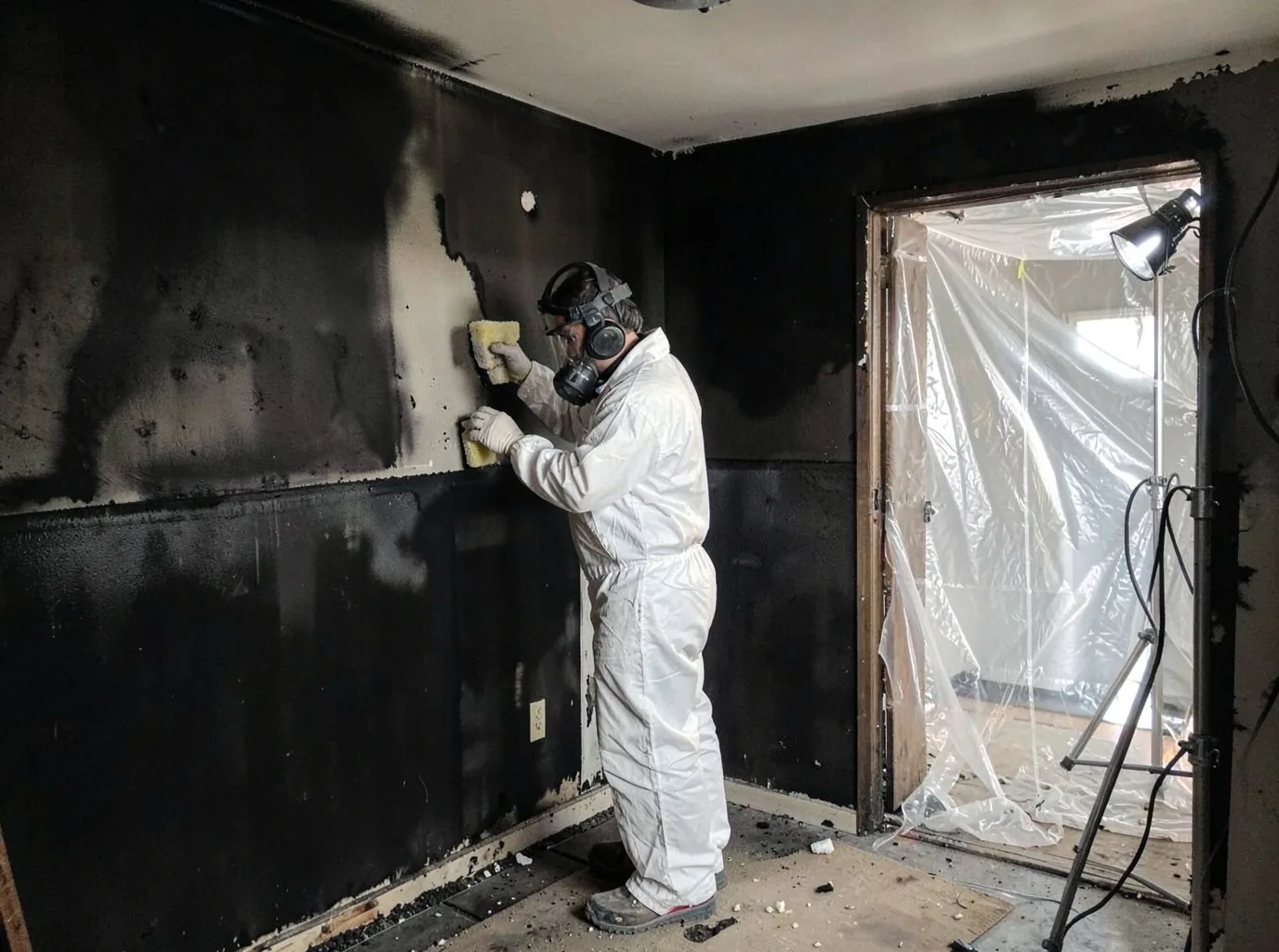 Fire Damage Restoration company in Brownell, KS